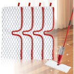 Lot de 4 ttes de balai de rechange 1 - 2 spray max compatibles avec vileda promist max, rutilisables ...