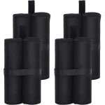 Lot de 4 tonnelles de sable robustes, qualit� industrielle pour pieds, tentes pare - soleil, parasol