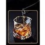Lot de 4 verres � whisky en cristal de 201 - 300ml, verres � bourbon pour cognac, whisky, liqueur, cocktail, ...