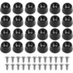 Lot de 40 pieds en caoutchouc polyvalent set, durable pieds ronds en planche � d�couper noir avec tournevis, ...