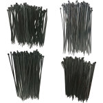 Sans marque - lot de 400 colliers rilsan attache fils / serre cables fins de 140  280 mm