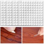 Lot de 400 pastilles adhsives double face rondes et transparentes extra fortes pour coller des affiches, ...