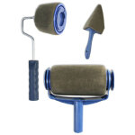 Lot de 5 bacs � peinture triangulaires anti - goutte pour pinceaux de pr�cision - ymyny