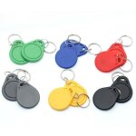 Lot de 5 badges rfid 13. 56mhz programmable mct android uid modifiable puce cuid vert