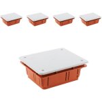 Lot de 5 botes drivation  encastrer - zenitech