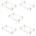 Lot de 5 botiers en acrylique pour cran d'affichage 2, 8 pouces, carte de dveloppement esp32, module ...