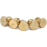 Lot de 5 br�leurs � gaz naturel pour plaque de cuisson au gaz naturel gpl, jets, buses et injecteurs
