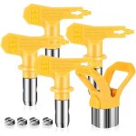 Lot de 5 buses de couleur r�versible airless avec protection de pointe, appareil d'�cartement et pi�ces ...