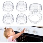 Lot de 5 caches de s�curit� pour boutons de cuisini�re � gaz, taille universelle, amovibles et adh�sifs, ...
