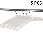 Lot de 5 cintres rembourr�s en satin, cintres de chandail robe de mari�e de mari�e cintres en soie tissu ...