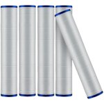 Lot de 5 filtres en coton pp, filtre � s�diments, filtre pour pommeau de douche 10, 5 x 2 cm