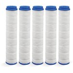 Venteo - lot de 5 filtres pour douchette - savewater deluxe filtre rempla�able - pour pommeau de douche ...