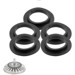 Lot de 5 joints d'�tanch�it� pour bonde de baignoire lavabo �vier robinet filtre � panier en caoutchouc ...