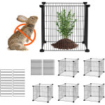 Lot de 5 protections pour plantes contre les animaux, 39 x 39 cm, grillage pour plantes, cages pour plantes ...