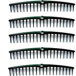 Jardiaffaires - lot de 5 rateaux professionnel fabriqu en france largeur 605mm
