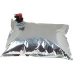 Lot de 5 sacs distributeurs de liquide, sacs de rechange pour sac de vin, sacs de distribution de vin ...