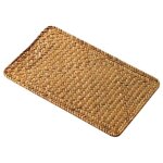 Lot de 5 set de table en osier, 32 x 22 cm, set de table rectangulaires en rotin, sets de table en jonc ... Lot de 5 set de table en osier, 32 x 22 cm, set de table rectangulaires en rotin, sets de table en jonc ...