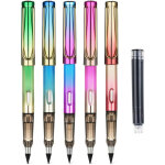 Lot de 5 stylos - plumes pour la pratique de la calligraphie, id�aux pour les �tudiants et le personnel. ...