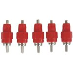 Lot de 5 t�tines � eau pour distributeur d'aliments pour poules, accessoires de volaille � visser.