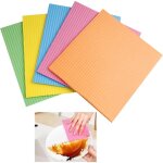 Lot de 5 torchons respectueux de l'environnement, biodégradables et durables ? lingettes absorbantes, ... Lot de 5 torchons respectueux de l'environnement, biodégradables et durables ? lingettes absorbantes, ...