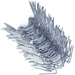 Lot de 50 clips de fixation en acier inoxydable pour serre, fixation de feuilles de polycarbonate, serres ...