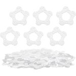 Lot de 50 clips de fixation pour arche de ballon, boucle, connecteur, mariage, �v�nement, f�te d'anniversaire, ...