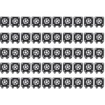 Lot de 50 membranes de carburateur pour trononneuse zama 2500 / 3800 / 4500 / 5200 / 5800