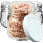 Kadax - lot de 50 mini bocaux en verre weck, 40 ml, ronds, avec couvercle  visser, pour dgustation, ...