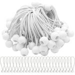 Lot de 50 tendeurs �lastiques avec boules pour chapiteaux tentes b�ches et banni�res