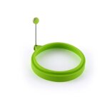 Lot de 6 anneaux à ?ufs, moule à ?ufs au plat pour poêle à frire, anneaux à ?ufs en silicone, moule à ... Lot de 6 anneaux à ?ufs, moule à ?ufs au plat pour poêle à frire, anneaux à ?ufs en silicone, moule à ...