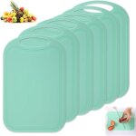 Lot de 6 antid�rapante planches � d�couper de cuisine antibact�rien avec poign�e, planche a decouper ...