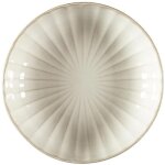 Lot de 6 assiettes creuses 'vlora' 25cm beige