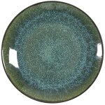 Lot de 6 assiettes � dessert 'elia' 19cm vert