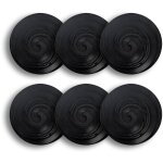 Lot de 6 assiettes  dessert en grs 21cm, tornade