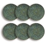 Lot de 6 assiettes plates en porcelaine 27cm, venus