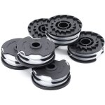 Lot de 6 bobines de fil de rechange pour coupe - bordure lidl parkside prta 20 - li a1, b2, c3, prt 550 ...