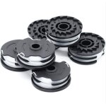 Lot de 6 bobines de fil de rechange pour d�broussailleuse sans fil lidl parkside prta 20 - li a1, b2, ...