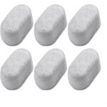 Lot de 6 cartouches filtrantes pour machines  caf breville bwf100 compatibles avec les modles bkc600xl ...