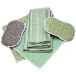 Lot de 6 chiffon bambou microfibre pour vitres miroirs carreaux carrosserie microfibre bambou vitre mnage ...