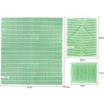 Lot de 6 chiffon bambou microfibre pour vitres miroirs carreaux carrosserie microfibre bambou vitre m�nage ...