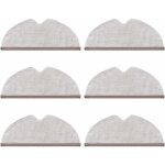 Lot de 6 chiffons de nettoyage pour aspirateur xiaomi roborock s5 s50 s51 s55 s6 s6 maxv s5 max q7 q7 ... Lot de 6 chiffons de nettoyage pour aspirateur xiaomi roborock s5 s50 s51 s55 s6 s6 maxv s5 max q7 q7 ...