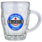 Lot de 6 chopes à bières 54cl, brasseur Lot de 6 chopes à bières 54cl, brasseur