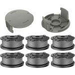 Lot de 6 coupe bordure bobine de rechange en nylon f016800569 compatible avec bosch easygrasscut 18 23 ...