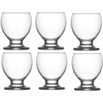 Lot de 6 coupes � glace 215 ml nectar lav