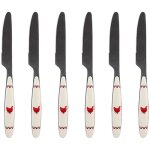 Lot de 6 couteaux 23cm, gallina