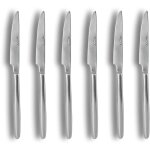 Lot de 6 couteaux de table en acier inoxydable, athena