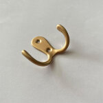 Lot de 6 crochets doubles - crochets muraux - crochets de garde - robe - pour suspendre chapeaux, v�tements, ...