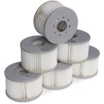 Lot de 6 filtres pour spas gonflables mspa v2. �106cm ? 6 cartouches filtrantes de remplacement pour ...