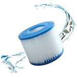 Lot de 6 filtres de type vi pour spa et - remplace les filtres coleman saluspa 90352e bestway