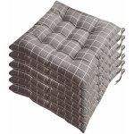 Lot de 6 galettes de chaise 40x40, coussin dcoratif coussin coussin de chaise coussins de jardin 12 ...
